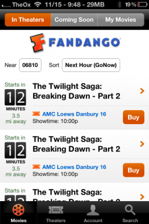 fandango filmska vremena