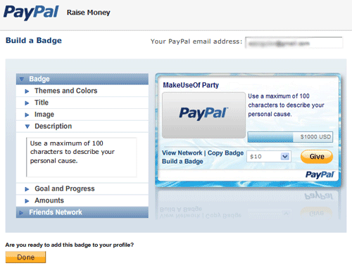 Paypal- Facebook aplikacija