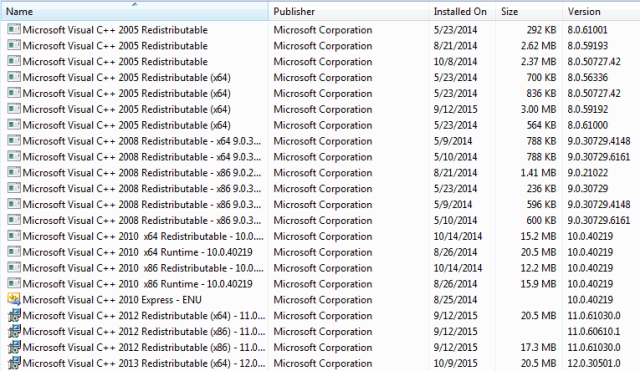 instaliran-vcpp-REDIST