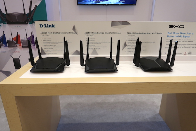 D-Link Exo Mesh usmjerivači CES 2019