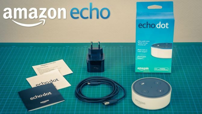 Kako postaviti i koristiti svoj sadržaj Amazon Echo Dot 01 Echo Dot Box Sadržaj