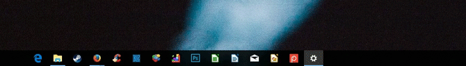 windows 10 taskbar povećati ikone