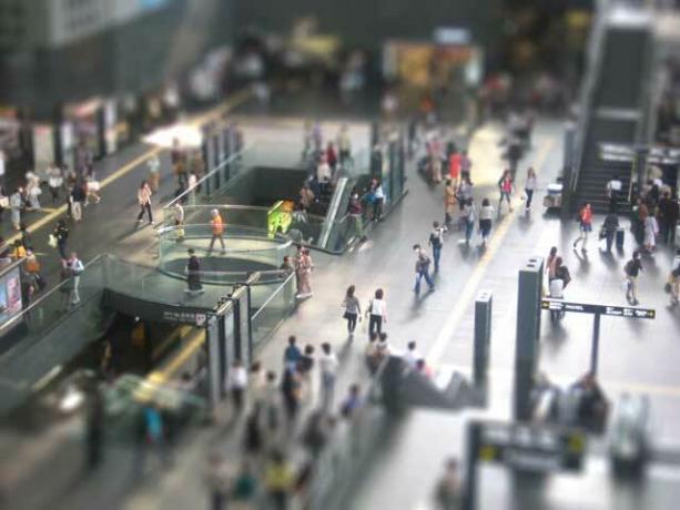 Primjer tiltshiftmaker-