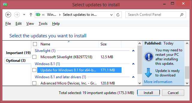 Windows Update u utorak