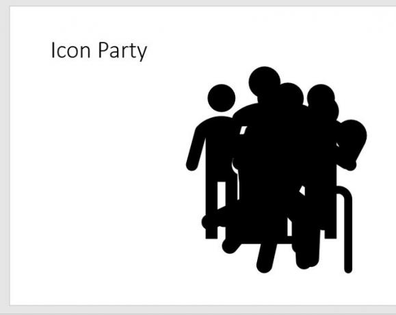 zabava ikona Powerpoint