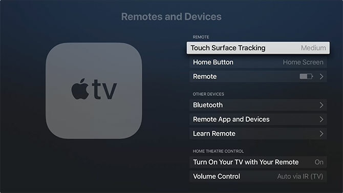 Daljinske postavke Apple TV-a