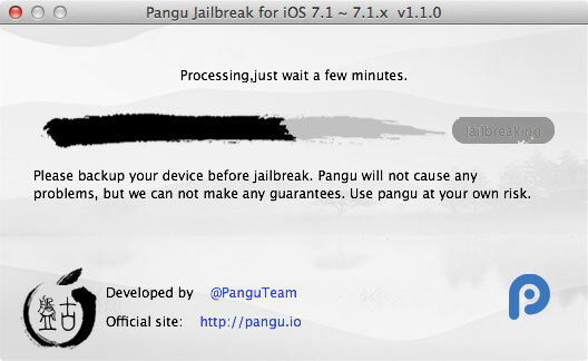 Kako instalirati Jailbreak iOS 7.1.x i instalirati Cydia s Pangu 3