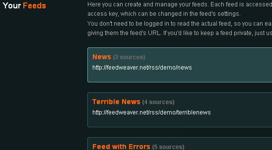 Dvije mrežne usluge za čišćenje vaših RSS feedova feedweaver2