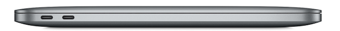 Thunderbolt 3 priključka na Macbook Pro