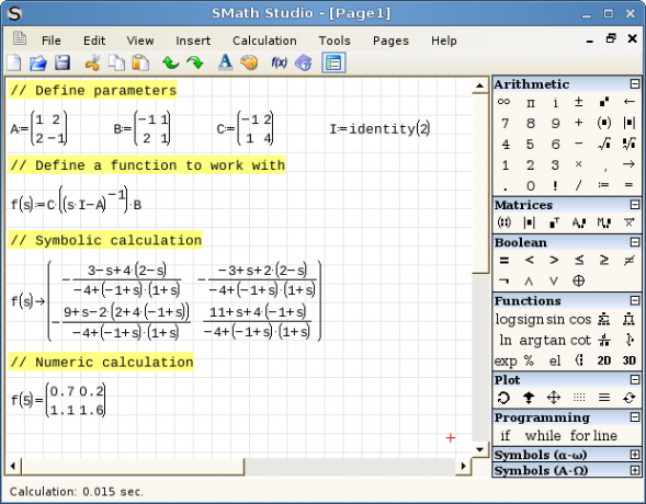 Linux-win-math-smathstudio