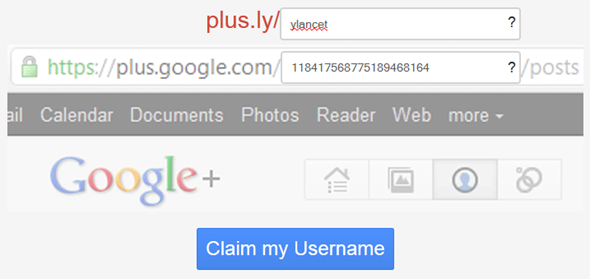 google plus url ime