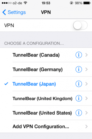 Postavljanje VPN-a na vaš iPhone u nekoliko minuta s tunnelbear9