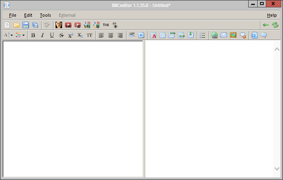 BBCeditor vam omogućuje pripremu i oblikovanje poruka na forumu izvan [Windows] bbce1