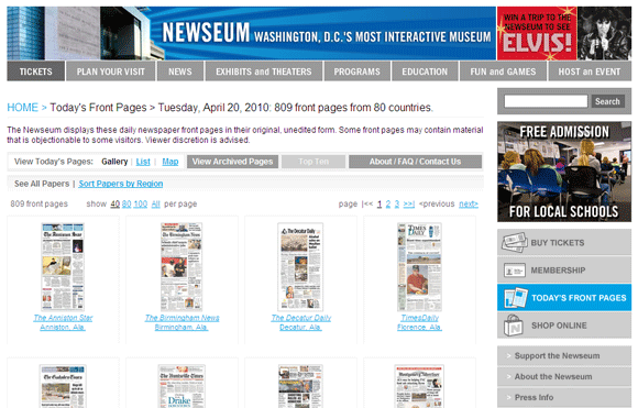 pronađite novine