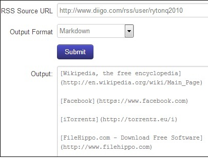 LinkFester: Jednostavno dobivanje HTML koda za objavljivanje popisa veza na vašem blogu