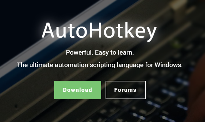 AutoHotkey - jezik skripti za prečace