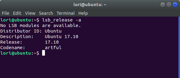 Provjerite svoju Ubuntu verziju