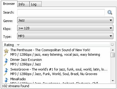 record streaming radio