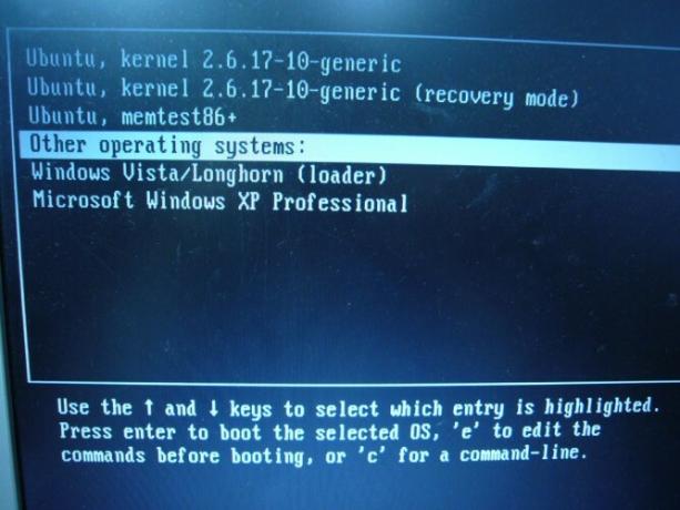 Dual Linux sustava Windows