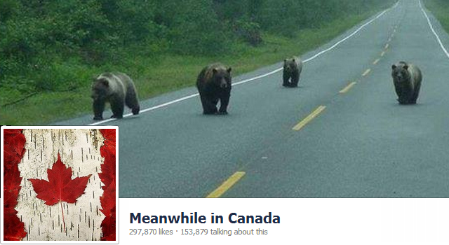 U međuvremenu u Kanadi Facebook stranicu