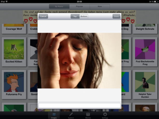 Meme Generator: vjerojatno najviše zabave koju ćete imati na svom iPad memegenerator2