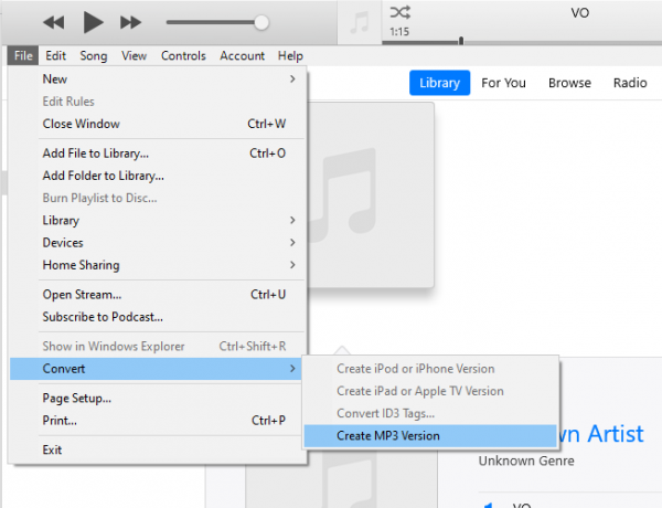 Pretvorite WAV datoteke u MP3 s iTunes alatom za uvoz i pretvorbu