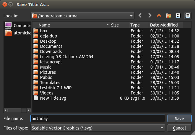 Linux OpenShot 2.0 Spremi