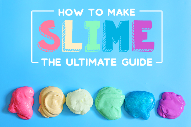 Napravite pet različitih vrsta sluzi kod kuće uz krajnji vodič tvrtke Craft Patch o DIY Slime 