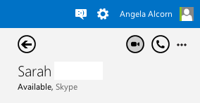 Skype-Kontakt