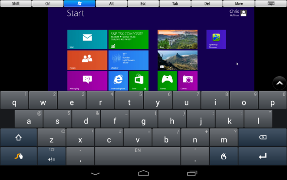 Windows 8 na tabletu