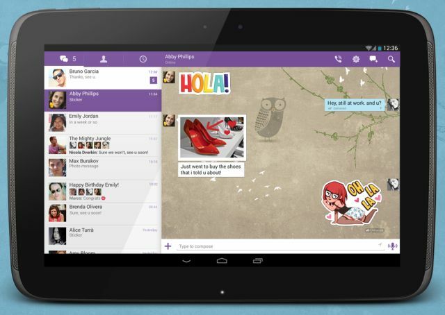 Viber-4-Android tableta-chat-Naljepnice