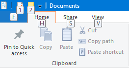 tipkovni prečaci File Explorer