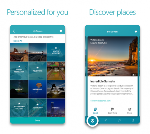 Izleti - Microsoft Travel App