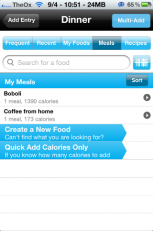 Brojač kalorija MyFitnessPal - najbolja aplikacija za mršavljenje na iPhoneu 2012 09 04 22