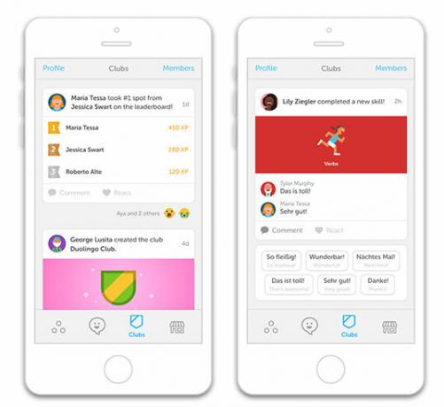 Duolingo klubovi