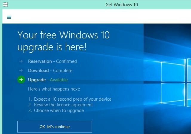 Spremna je za nadogradnju sustava Windows 10