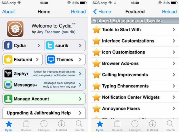 Kako instalirati Jailbreak iOS 7.1.x i instalirati Cydia s Pangu cydia1