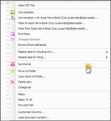 Profesionalna pretraga pošte u programu Outlook s Lookeen [Giveaway] lookeen02