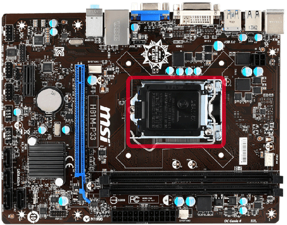 msi pregled matične ploče CPU