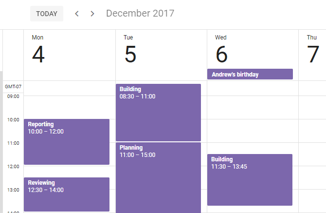 tajni fokus produktivnosti skupa zadataka google kalendar