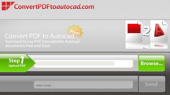 pdf u autocad pretvarač