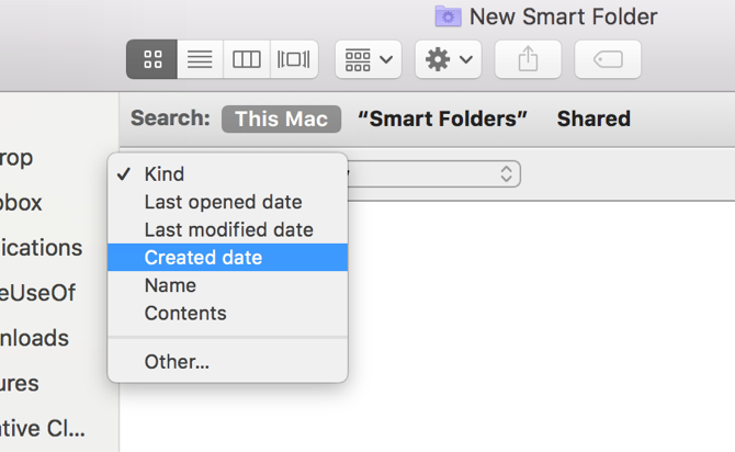 Kriteriji za Mac pretraživanje