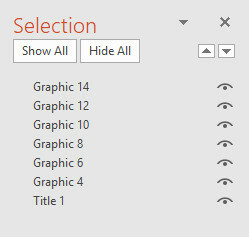koristi se okno za odabir powerpoint-a
