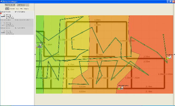 Izmjerite jačinu Wi-Fi signala kod kuće pomoću programa HefMapper myfloorplan2