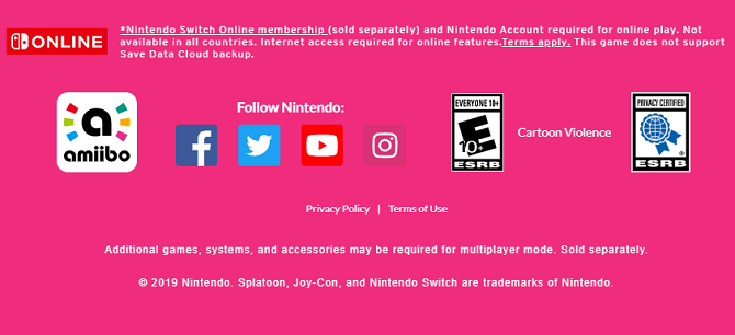 nintendo preklopnik online prodaje odvojeno odricanje od odgovornosti