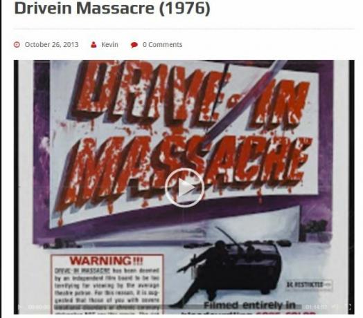 Top 6 web stranica za gledanje horor filmova na mreži za besplatne RetroVision horor filmove