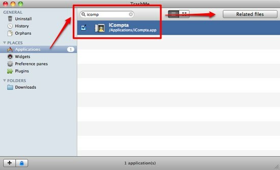 Dva jednostavna koraka za čišćenje knjižnice aplikacija [Mac] 04c TrashMe filter