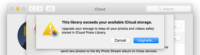 Je li konačno vrijeme za kupnju više iCloud prostora za pohranu? photolibrary