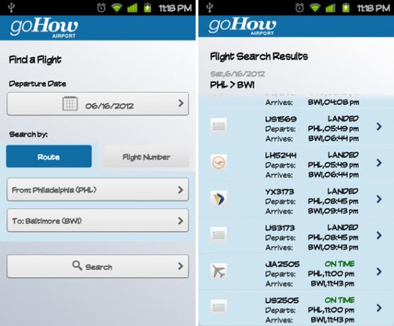 GoHow Airport: izvrsna besplatna aplikacija za česte letače [Android i iPhone] android gohow airport 4