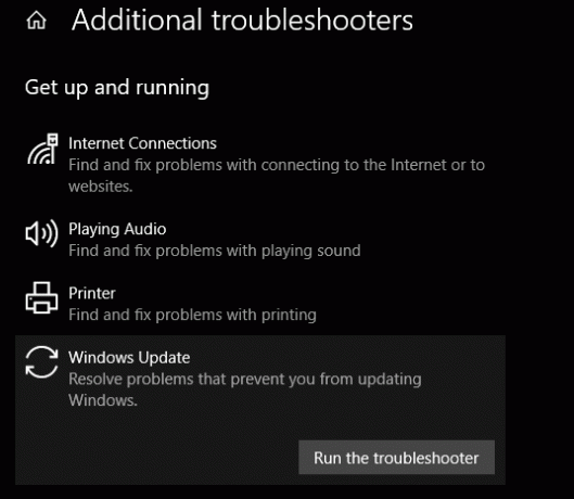 Alat za uklanjanje problema sa sustavom Windows Update